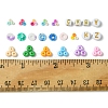 DIY Donut Glass & Acrylic Beads Bracelets Making Kits DIY-FS0007-68-5