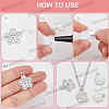 30Pcs Alloy Pinch Bails FIND-BBC0001-72B-5