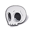 Skull Enamel Pin FIND-K005-25EB-1