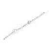 Acrylic & Glass & ABS Plastic Pearl & Alloy & Polymer Clay Pave Rhinestone Beads Strands MAK-T011-08B-4