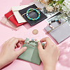 6Pcs 6 Colors Imitation Leather Jewelry Storage Zipper Bags ABAG-NB0002-15A-3