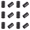 12Pcs 304 Stainless Steel Tube Beads STAS-UN0062-80-1