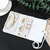 PU Imitation Leather Jewelry Rolls for Earrings Bracelets Necklaces AJEW-WH20020-456A-4
