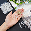 2 Strands Transparent Glass Beads Strands GLAA-DC0001-41-3
