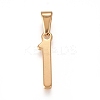 304 Stainless Steel Pendants LS-STAS-L210-05H-G-1