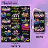 Leaf Paper Self Adhesive Mini Candy Bar Wrappers DIY-WH0604-010-2