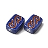Handmade Porcelain Beads PORC-K010-02G-2