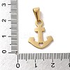 PVD Vacuum Plating 304 Stainless Steel Pendants STAS-B053-16G-3