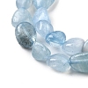 Natural Aquamarine Beads Strands LS-G-D0004-A02-04A-3