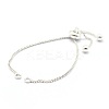 925 Sterling Silver Chain Bracelet Making MAK-L016-001S-1