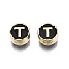 Alloy Enamel Beads ENAM-N052-006-02T-RS-2