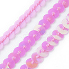 Eco-Friendly Plastic Paillette Beads PVC-Q092-6mm-P89-4