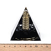 Orgonite Pyramid Resin Energy Generators DJEW-N003-07D-4