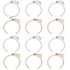 10Pcs 304 Stainless Steel Rolo Chain Bracelet Making AJEW-YW00004-01-2