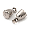 Non-Tarnish 201 Stainless Steel Tail Chain Drop Charms STAS-D061-04C-P-3