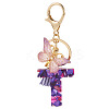 Resin Butterfly Pendant Keychains KEYC-TAC0034-03T-1