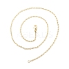 Brass Lumachina Chains Necklace for Women LS-NJEW-P265-34G-3