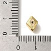Rack Plating Brass Enamel Beads KK-U019-03G-3