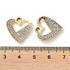 Alloy Rhinestone Pendants PALLOY-P297-01G-3