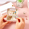1Pc PU Imitation Leather Jewelry Box LBOX-TA0001-01A-6