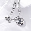 304 Stainless Steel Charm Bracelets LS-STAS-D152-01P-3
