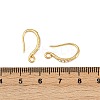 Brass Earring Hooks KK-B137-15G-02-3