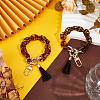 2Pcs Acrylic Cable Chain Bracelet Pendant Decorations AJEW-SC0003-71B-3