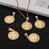 304 Stainless Steel Pendants Ion Plating(IP) LS-STAS-O065-18-5