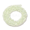 Baking Electroplate Glass Beads Strands X-DGLA-A039-J2MM-B17-2