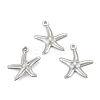 316 Surgical Stainless Steel Pendants STAS-C026-27P-1