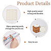 Wooden Knitting Loom Board DIY-WH0591-143D-4