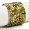 Natural Green Garnet Beads Strands G-B181-A01-3mm-2