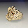 Dollar Sign Zinc Alloy Finger Rings for Men FS-WG78023-01-4