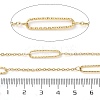 304 Stainless Steel Oval & Cable Chains CHS-C015-04A-G-3