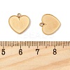 304 Stainless Steel Pendant Cabochon Settings STAS-L022-538G-3