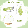 500Pcs Transparent Acrylic Charms TACR-SP0001-36B-2