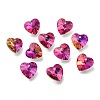 Faceted Glass Charms RGLA-L026-B02-1