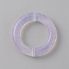 Ring Glitter Silicone Beads SIL-WH0016-07A-01-1