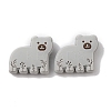Bear Food Grade Eco-Friendly Silicone Beads SIL-WH0018-001A-1