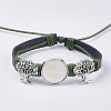 Genuine Cowhide Bracelet Making MAK-I007-09AS-A-1