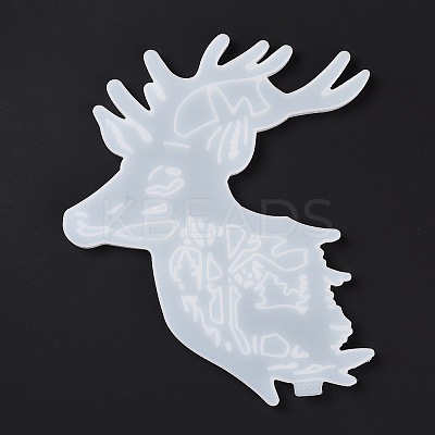 Christmas Reindeer Pendant Silicone Molds LS-DIY-K051-11-1