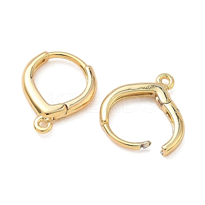 SHEGRACE Brass Hoop Earrings Findings XGR0158G-94G-1