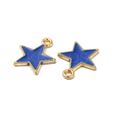 Alloy Enamel Pendants ENAM-C005-01G-03-1