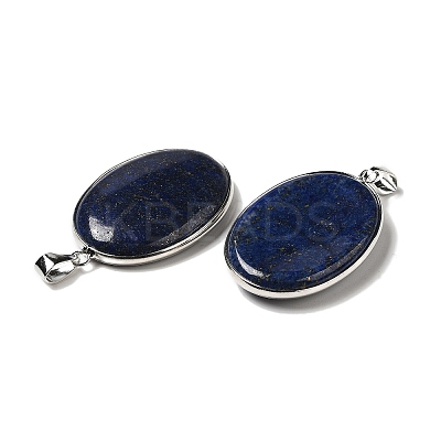 Natural Lapis Lazuli Pendants G-M415-01P-10-1