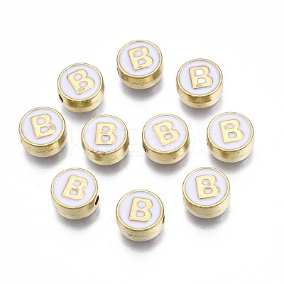 Alloy Enamel Beads ENAM-N052-006-01B-RS-1