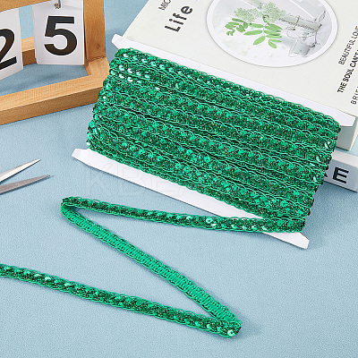 Metallic Braided Lace Trim OCOR-WH20020-24G-1