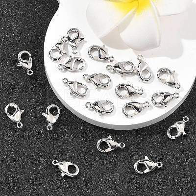 SHEGRACE Brass Lobster Claw Clasps XGR0010P-04P-1