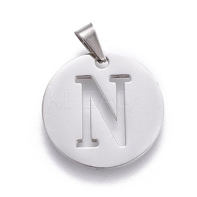 Non-Tarnish 201 Stainless Steel Pendants STAS-L221-33N-1