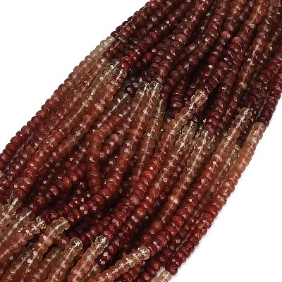 Gradient Color Natural Feldspar Beads Strands GG-CBA0C95-B01-01-1