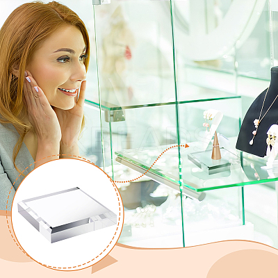 Acrylic Jewelry Display Pedestals AJEW-WH0166-07-1